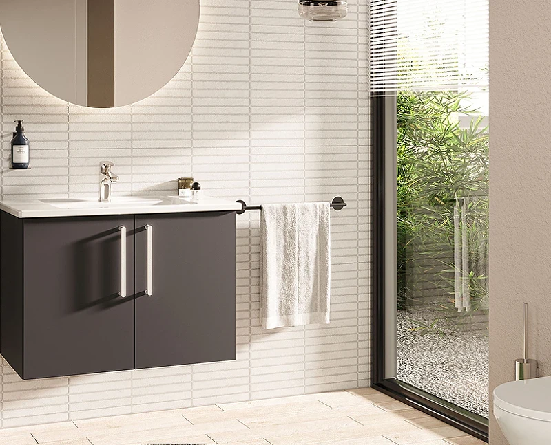 Полотенцедержатель Vitra Origin A4488636 Черный матовый