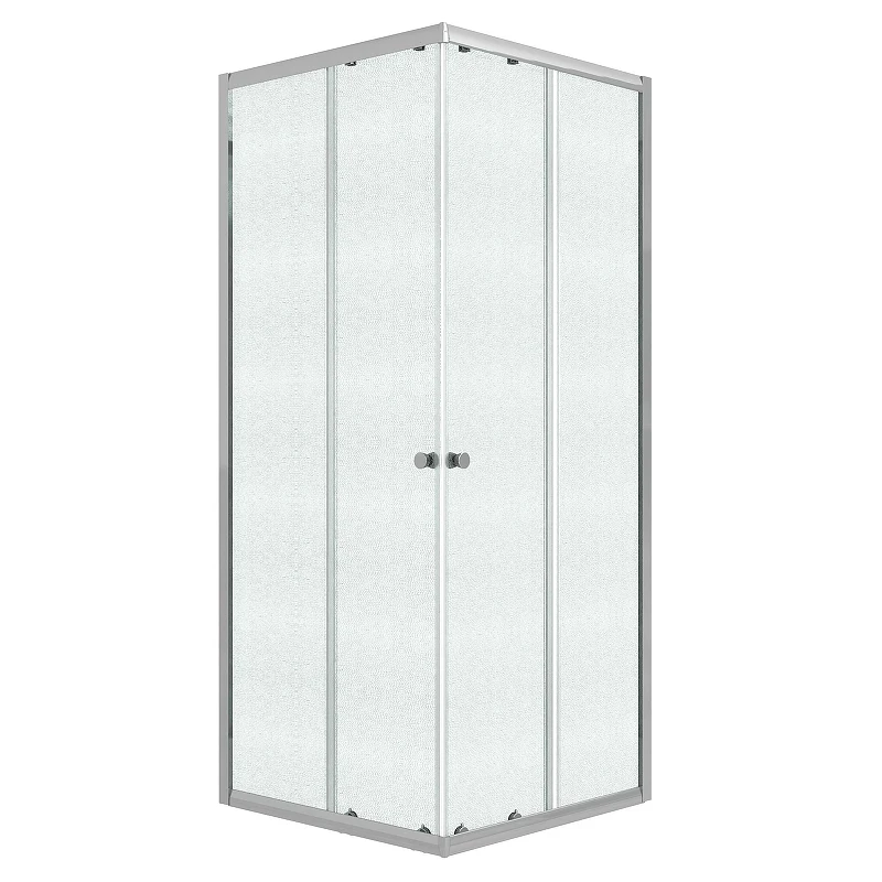 Душевой уголок Niagara Eco 100х100 NG-1010-14QMT профиль цвет Хром матовый стекло матовое