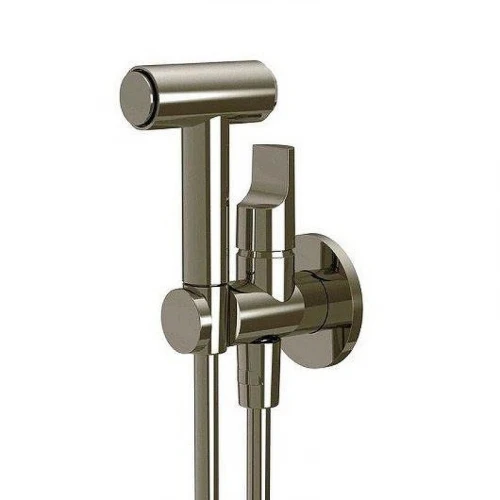 Гигиенический душ со смесителем Fima Carlo Frattini Collettivita F2320/4SN цвет Никель брашированный