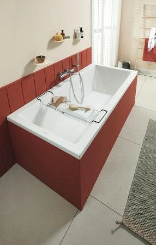 Акриловая ванна Villeroy&Boch Targa Plus Mono 180x80 UBA180NES2V-01 цвет Альпийский белый
