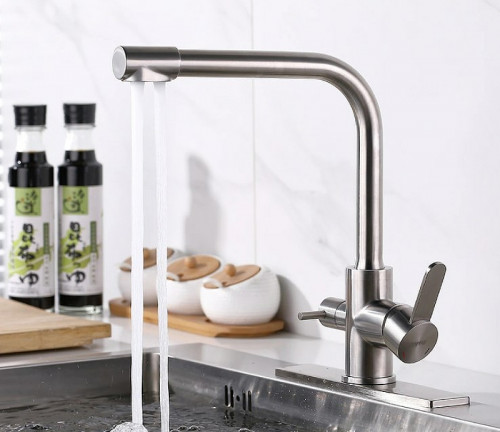 Смеситель для кухни Gappo G4399-1 Нержавеющая сталь нержавеющая сталь