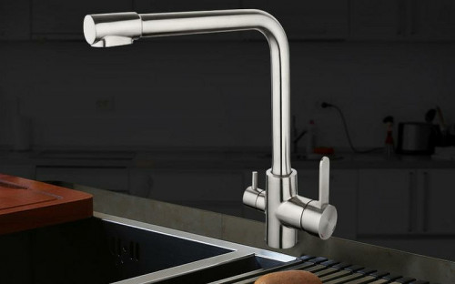 Смеситель для кухни Gappo G4399-1 Нержавеющая сталь нержавеющая сталь