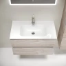 Тумба под раковину Sancos Urban 80 UR80EG подвесная Дуб Галифакс натуральный МДФ / ЛДСП