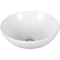 Раковина-чаша Ceruttispa CR3301GW 40 10442 Белая фарфор накладная