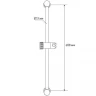Душевая штанга Melodia della vita Standard Middle MKP20147P Хром