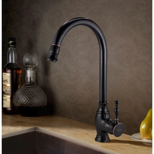 Смеситель для кухни ESKO Twiggy TG 519 B цвет Черный