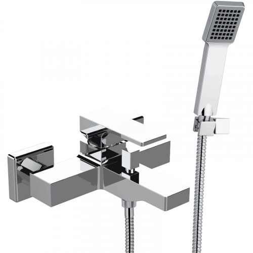 Смеситель для ванны Remer Absolute AU02 Хром латунь на стену