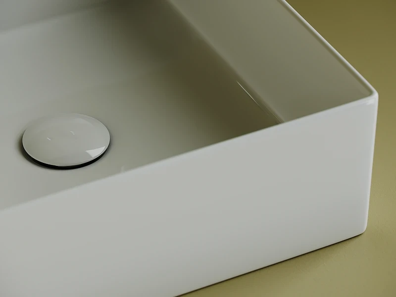 Раковина-чаша Ceramicanova Element 36 CN6068 Белая фарфор накладная