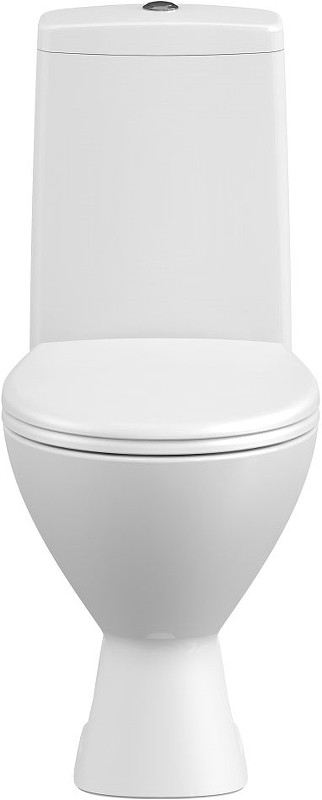 Унитаз компакт Cersanit Just 64073 (KO-JUS031-3/6-PL) с бачком и сиденьем Микролифт фарфор напольный