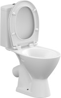 Унитаз компакт Cersanit Just 64073 (KO-JUS031-3/6-PL) с бачком и сиденьем Микролифт фарфор напольный