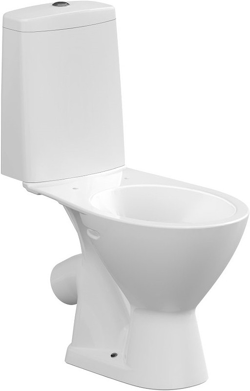 Унитаз компакт Cersanit Just 64073 (KO-JUS031-3/6-PL) с бачком и сиденьем Микролифт фарфор напольный