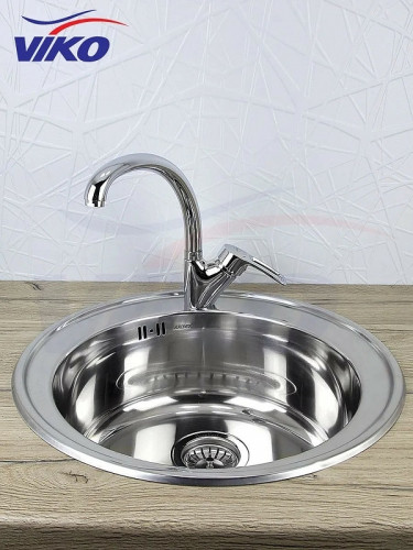 Смеситель для кухни Viko V-6404 Хром