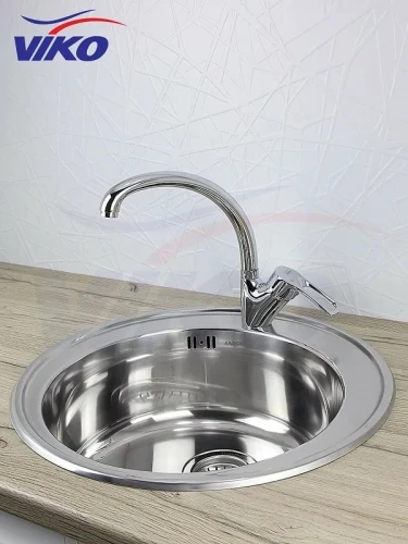Смеситель для кухни Viko V-6404 Хром