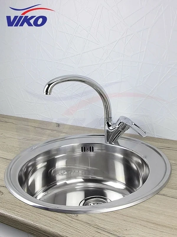 Смеситель для кухни Viko V-6404 Хром