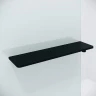 Душевая перегородка Niagara Nova 120 NG-582-12BLACK профиль Черный матовый стекло Белый градиент