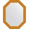 Зеркало Evoform Octagon 76x96 BY 7184 в багетной раме - Чеканка золотая 90 мм стекло