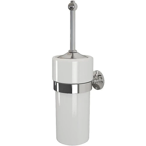 Ершик для унитаза Devon&amp;Devon Cavendish WM12CR Хром Белый