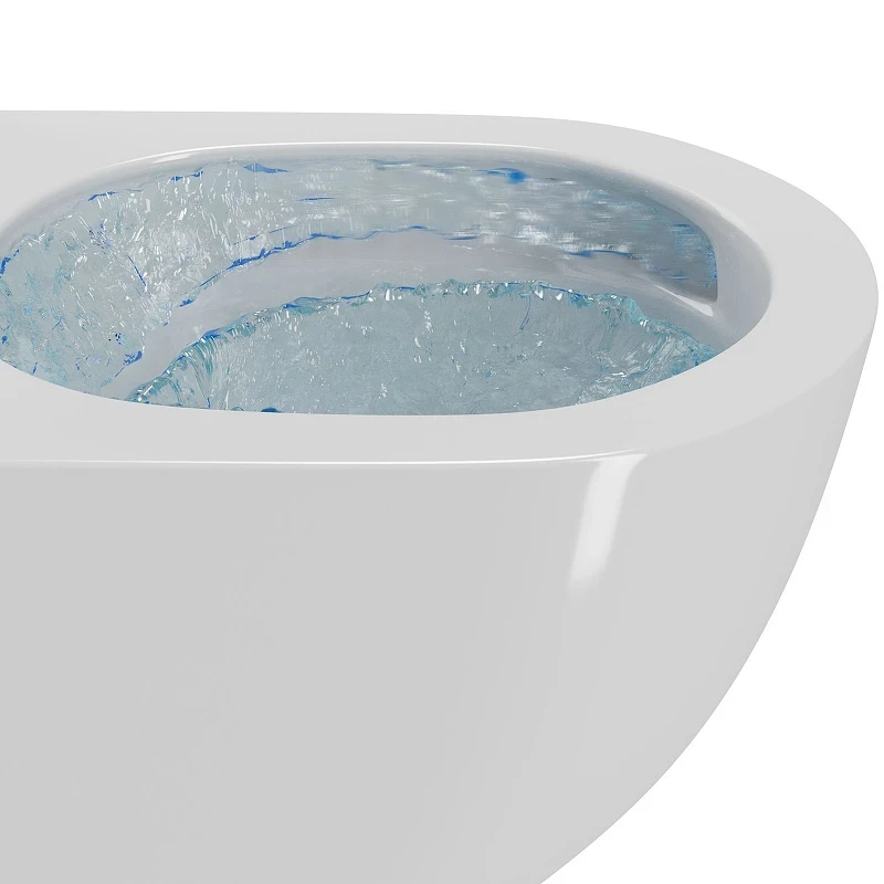 Унитаз WellWant Aura WWTU1112W Торнадо подвесной с сиденьем Микролифт