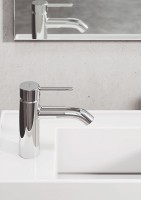 Смеситель для раковины Kludi Bozz 382880576 Хром латунь