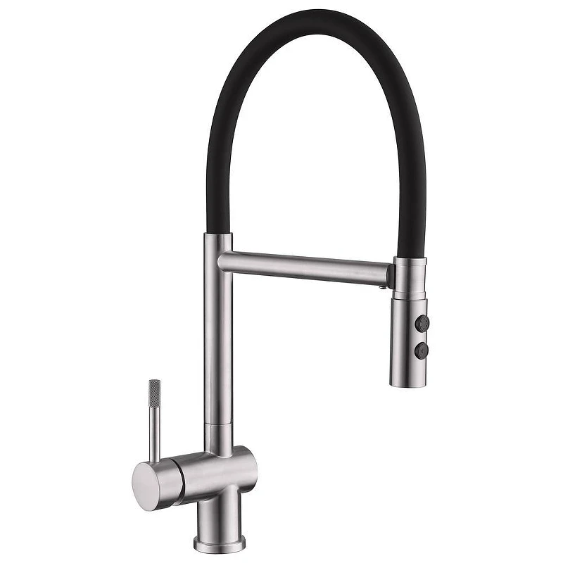 Смеситель для кухни Fmark FS0252L цвет Сатин