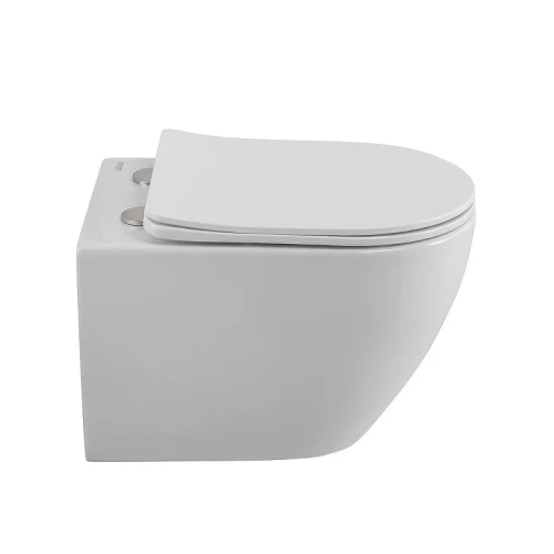 Унитаз подвесной Cezares Вектор (Stylus) CZR-6601-TH-TOR/SC цвет Белый с сиденьем Микролифт