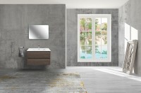 Тумба под раковину Vincea Gio 80 VMC-2G800RO подвесная R.Oak МДФ / ЛДСП