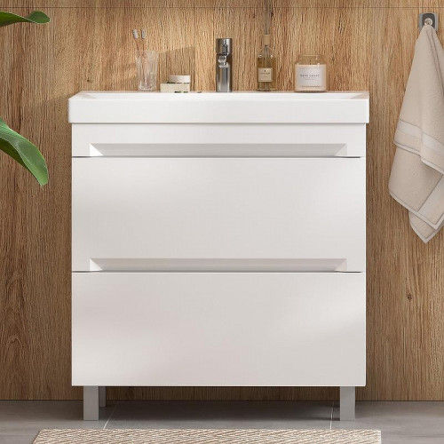 Тумба под раковину Equil Corner 80 tnCRNR80.2Y-06 цвет Белый