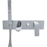 Смеситель для ванны Allen Brau Infinity 5.21007-00 Хром латунь встраиваемый