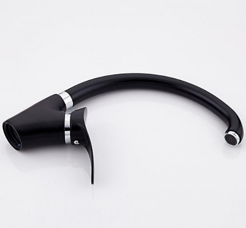 Смеситель для кухни Frap F4101-11 Черный матовый