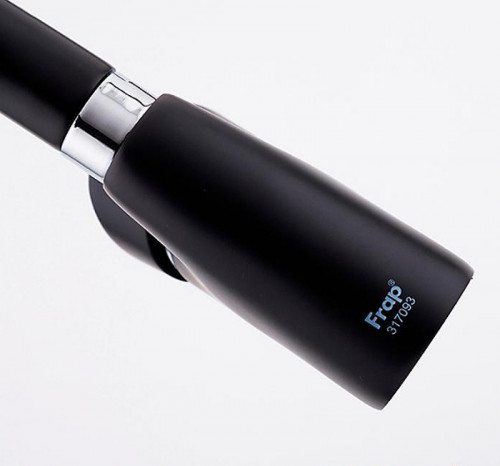 Смеситель для кухни Frap F4101-11 Черный матовый