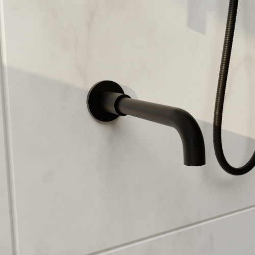 Душевая система RGW Shower Panels SP-55B 51140855-04 Черная матовая латунь встраиваемый