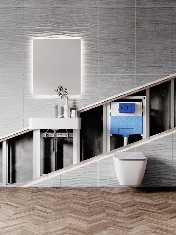 Инсталляция Ideal Standard Prosys R010267 для раковины Серая