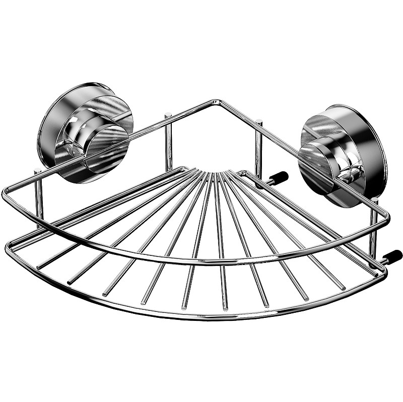 Полка корзина Ridder 12020000 угловая Хром