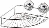 Полка корзина Ridder 12020000 угловая Хром