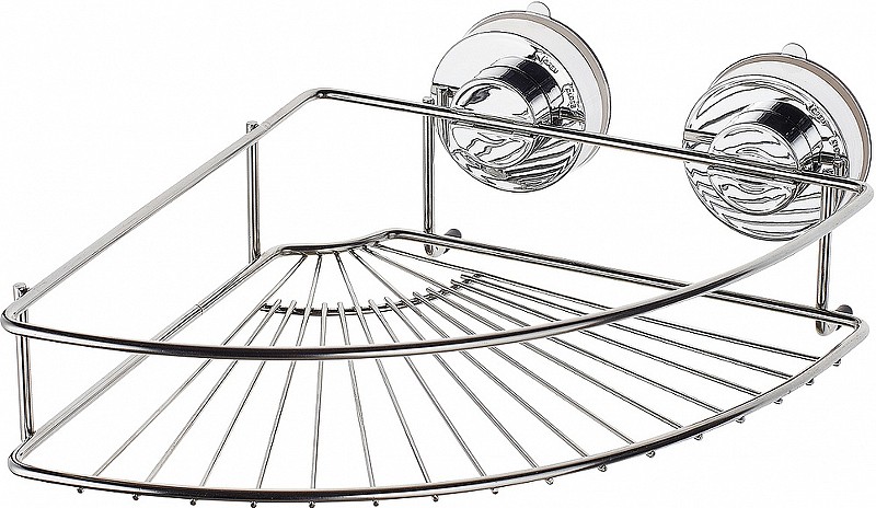Полка корзина Ridder 12020000 угловая Хром