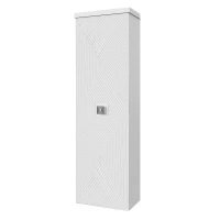 Шкаф пенал Azario Zena 40 L CS00096930 подвесной цвет Белый глянец