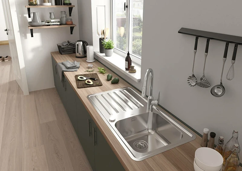 Смеситель для кухни Hansgrohe Focus M42 71800000 Хром латунь