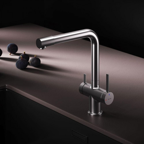 Смеситель для кухни AM.PM Func F8F05711 цвет Сатин