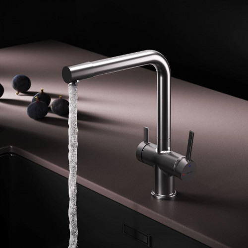 Смеситель для кухни AM.PM Func F8F05711 цвет Сатин