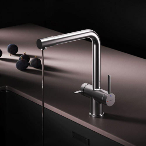 Смеситель для кухни AM.PM Func F8F05711 цвет Сатин