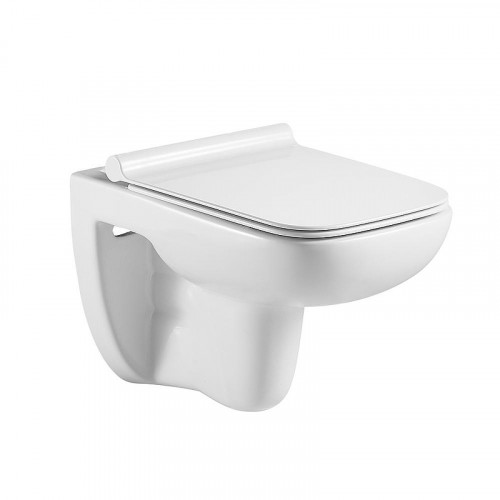 Унитаз Terminus Ното 04W50х35W подвесной цвет Белый с сиденьем Микролифт