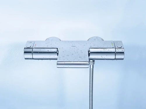 Смеситель для ванны Grohe Grohtherm 2000 34174001 с термостатом Хром латунь на стену