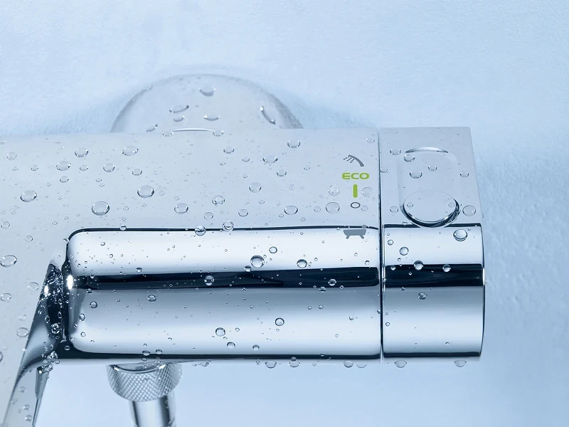 Смеситель для ванны Grohe Grohtherm 2000 34174001 с термостатом Хром латунь на стену