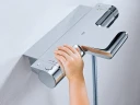 Смеситель для ванны Grohe Grohtherm 2000 34174001 с термостатом Хром латунь на стену