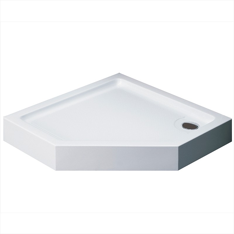 Акриловый поддон для душа Black&White Stellar Wind Easy Plumb  90x90 090hp00 Белый