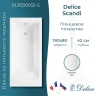 Ванна из искусственного камня Delice Scandi 190х80 DLR330032-G цвет Белый