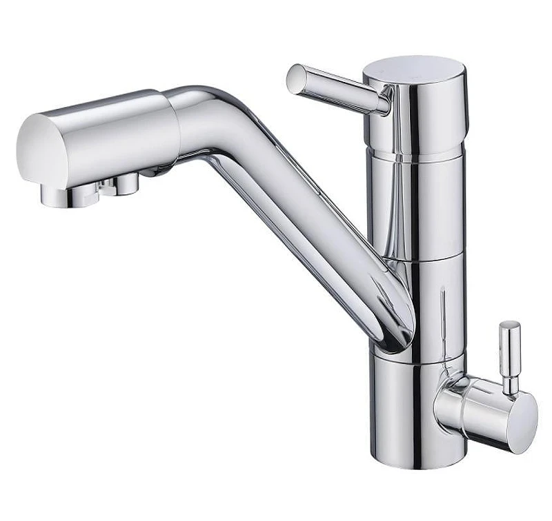 Смеситель для кухни Emar Steel ЕС - 3008 цвет Хром
