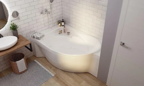 Акриловая ванна Marka One Ergonomika 158-175x110 L 01эрг17511л без гидромассажа