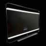 Зеркало Azario Дарья 100 АZ-LED013625 с подсветкой цвет Черный матовый с сенсорным выключателем