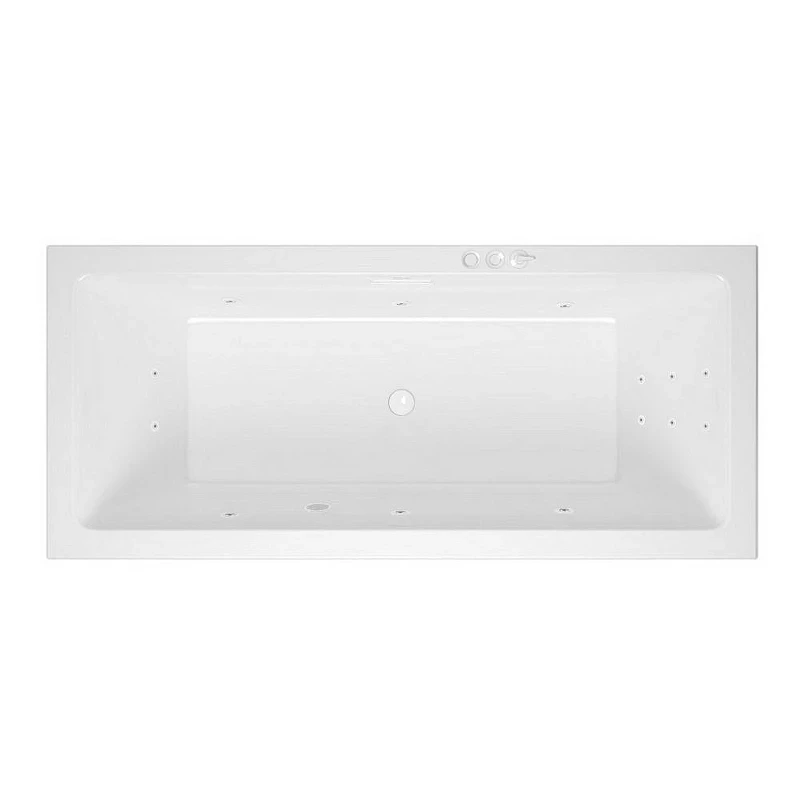 Акриловая ванна Excellent Heaven Slim 170x75 WAEX.HEV17S.SMART.WH цвет Белый с гидромассажем форсунки Белые